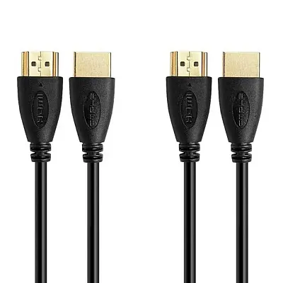 Cmple Ultra Slim High Speed Hdmi Cable (2 Pack) ??? 6Ft 1394-N