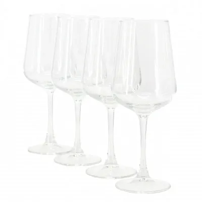 Gibson Home Belinni 4 Piece 15.4 Ounce Classic Wine Glass Set