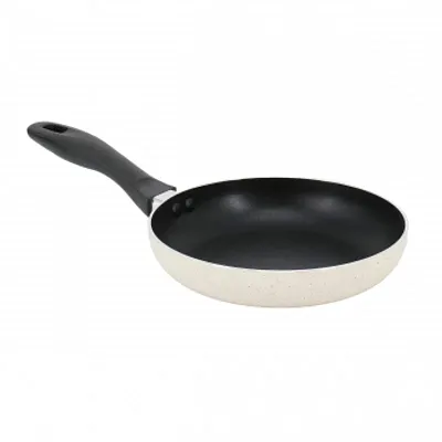 Oster Clairborne 8 Inch Round Nonstick Aluminum Frying Pan in Linen