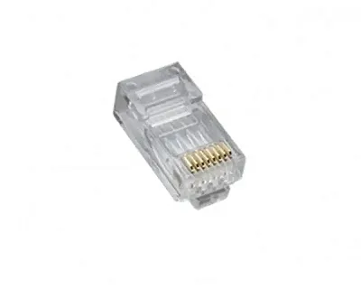 Cmple Platinum Tools Rj45 Cat6 2 Piece Round Solid 3 Prong Plug 
