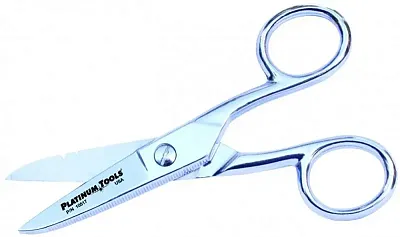 Cmple Platinum Tools Electrician&#039;S Scissors 5&quot; Scissor-Run Desig