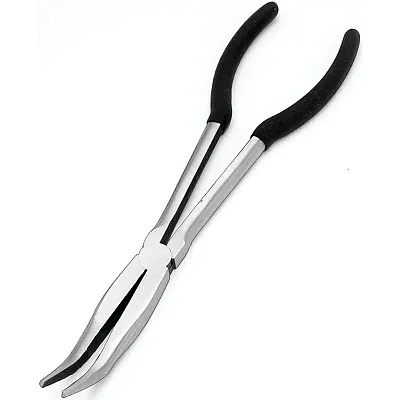 Performance Tool 11" Long Reach Bent Pliers