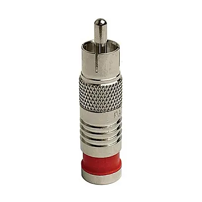 Cmple Platinum Tools Rca Plated Connectors 6 Nickel 1437-N