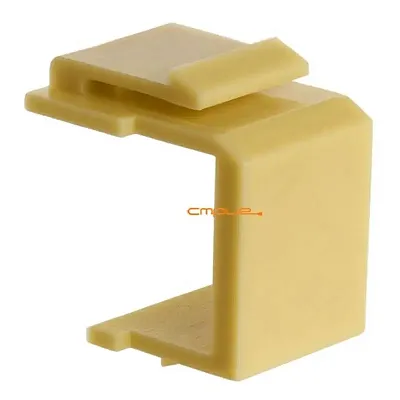 Cmple 144-N Blank Insert For Wall Plate - 10pcs/Pack (Ivory)