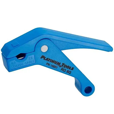 Cmple Platinum Tools 15021C Sealsmart Coax Stripper For Rg6 Quad
