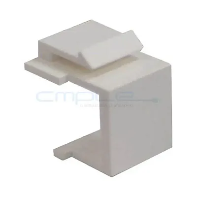 Cmple Blank Insert For Wall Plate - 10pcs/Pack (White) 145-N (cm