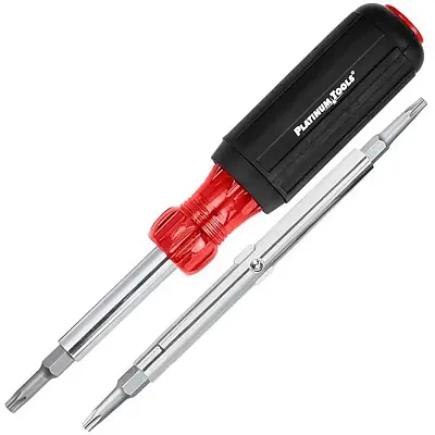 Cmple Platinum Tools 19003C Pro 6-In-1 Security Screwdriver 1453