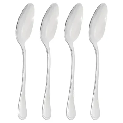 Gibson Home Manchester 4 Piece Stainless Steel Teaspoon Set