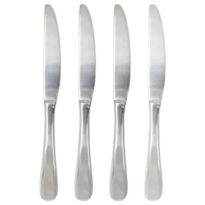 Gibson Home Manchester 4 Piece Stainless Steel Dinner Knife Set