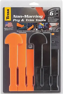 Titan Tools 15048 Titan 15048 - 6 Piece Nylon Multi Wedge Pry To