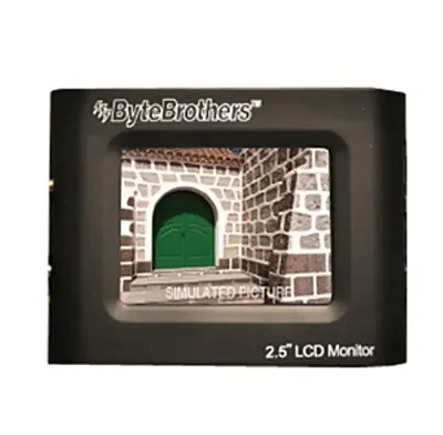 Cmple Byte Brothers Vtx025 Color Mini Monitor 2.5&quot; Lcd Monitor 1