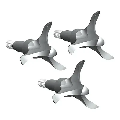 G5 Small Game Head 125 Grain- 3Pk