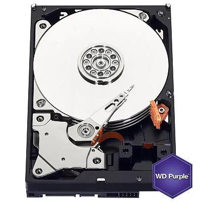Cmple Wd Purple Wd10Purx 1Tb Surveillance 3.5" Internal Sata Har