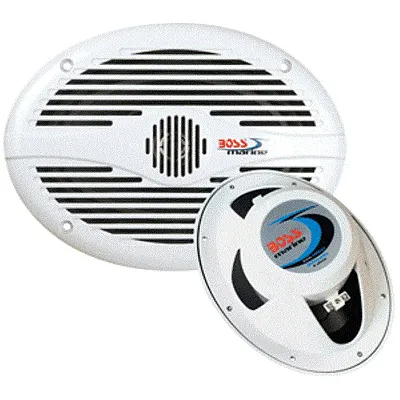Boss Audio Mr690 6&quot; X 9&quot; White Oval Speakers
