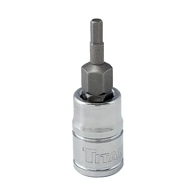 Titan 2.5Mm Hex Bit Socket - 1/4&quot; Drive