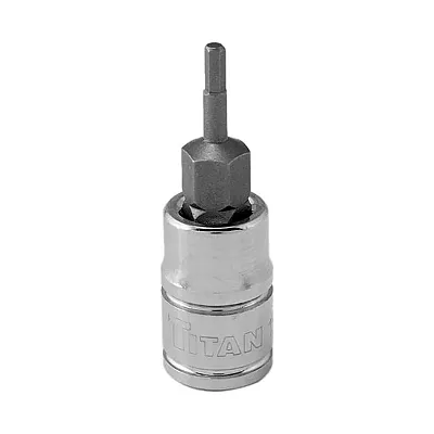 Titan 2Mm Hex Bit Socket - 1/4&quot; Drive