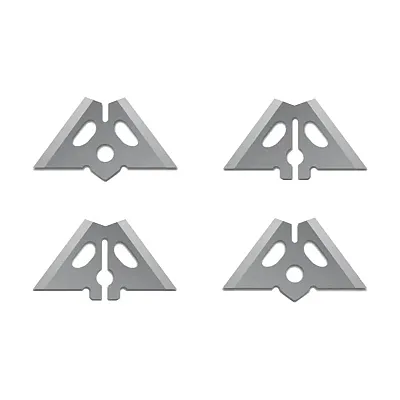 Slick Trick Grizztrick-2 1" 100/125 Replacement Blades (4 Pack)