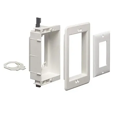 Cmple Arlington??? Lvu1W Single Gang Recessed Low Voltage Electr