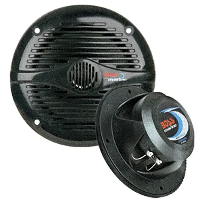 Boss Audio Mr50B 5.25" Round Black Marine Speakers