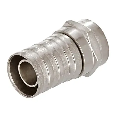 Cmple 168-N F-Connector Crimp-On RG59 ? Pack of 10