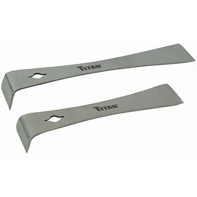 Titan Tool 2 Pc Stainless Steel Pry Bar/Scraper Set