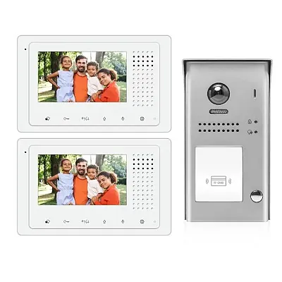 Cmple Video Intercom Entry System Dk43321S/Id - 1 Apartment Audio/Video Kit With