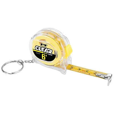 Performance Tool 6' Clear Mini Tape Measure