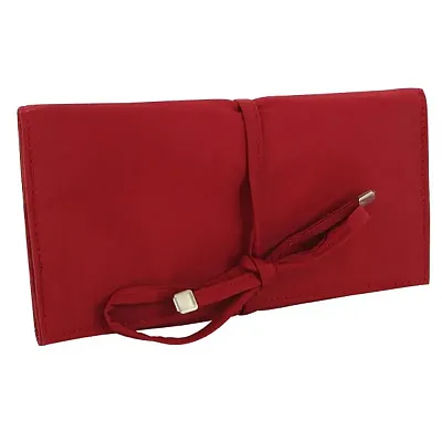Totes-ISOTONER Totes Jewelry Portfolio Travel Case (Red)