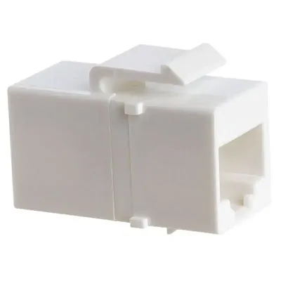 Cmple 213-N Cat5e Inline Coupler Type Keystone Jack - White