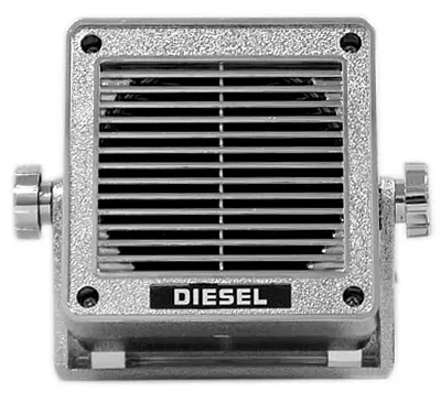 Barjan 21404Dc Diesel Chrome Ext Cb Spkr W/Switchable N