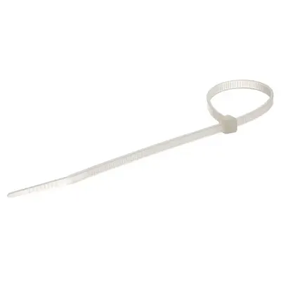 Cmple 220-N 8? 40-lbs Cable Tie, Pack of 100 - White