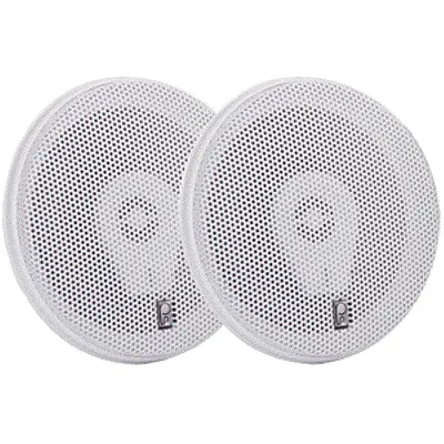 Poly-Planar 6&quot; Titanium Series 3-Way Marine Speakers - (Pair)Whi