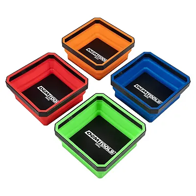 Oem Tools Magnetic Foldable Tray And Nut Cup Set For Small Parts Storage And Org