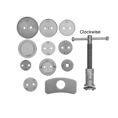 Oem Tools 12Pc Disc Brake Tool