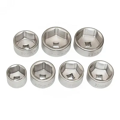 Oem Tools 27197 3/8 Inch Drive Oil Filter Removal Socket Set 7-P