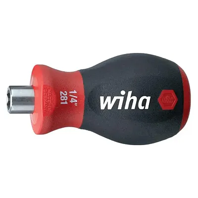 Wiha Softfinish 1/4&quot; Stubby Bit Holder