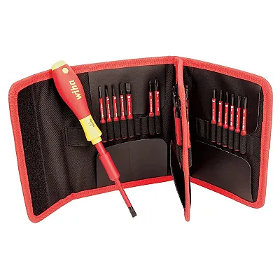 Wiha Insulated ???Narrow Profile??? Slimline Blade Set (30 Piece Set)