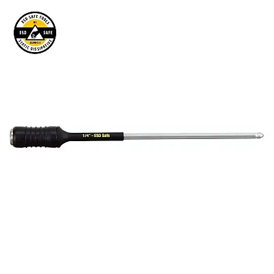 Wiha Esd Safe Bit Holder 6-3/8&quot; Adapter - For 1/4&#039;&#039; Drive Bits