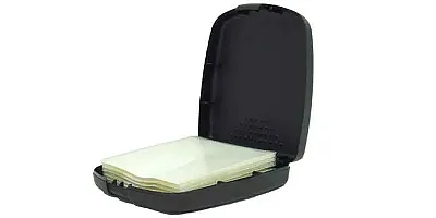 12 Capacity Plastic Cd Wallet - Black 29538321