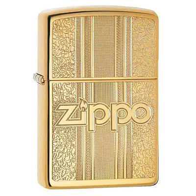 Zippo 254B Zippo And Pattern Design