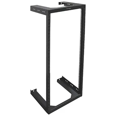 Cmple Wavenet - 30U Wall Mount Server Rack 18Inch Deep 2 Post Open Frame Server 