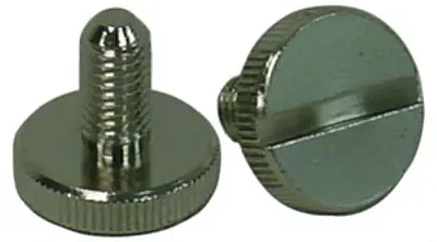 Barjan 300461 4Mm Metal Replacement Side Knobs 1-Pr/Cd