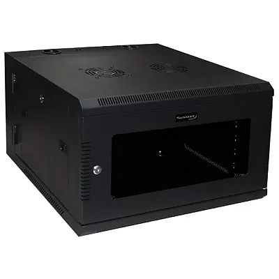 Cmple Wavenet - 6U Server Wall Mount Cabinet, 24-Inch Depth, Swing-Out Network E