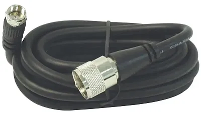 Barjan 30059 9&#039; Rg59U Coax W/Pl259 And F Type Plug