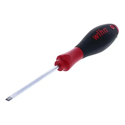 Wiha Softfinish Slotted Screwdriver: 4.5 X 80Mm