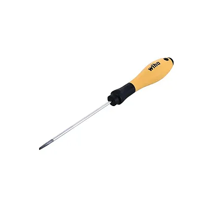 Wiha Softfinish Esd Slotted Screwdriver: 3.0Mm X 100Mm