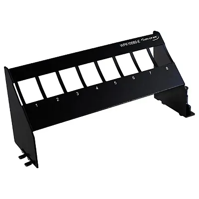 Cmple Wavenet 8-Port Mounting Blank Panel For Keystone Snap-In Modules Installat