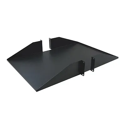 Cmple Wavenet DoubleSided 2U Rack Mount Cantilever Shelf For 19Inch Network Equi