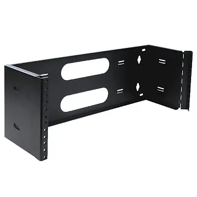 Cmple Wavenet 4U Wall Mount Hinged Bracket Or Four Space Swing Out Patch Panel B