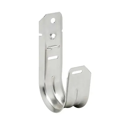Cmple Wavenet 2 J-Hook Cable Support, Wall Mount Wiring Retainer With Fix Clip F